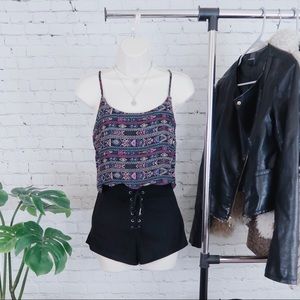 Black Velvet Booty Shorts XS